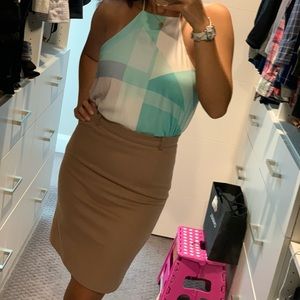 Weekend by Maxmara Wool Camel Pencil Skirt Size 2